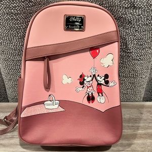 Disney Mickey & Minnie Valentine’s Loungefly Backpack